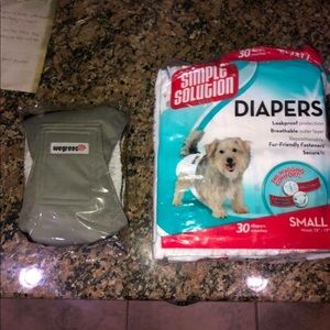 Dog diapers and wraps